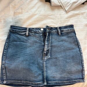 Windsor Denim Blue Mini Skirt